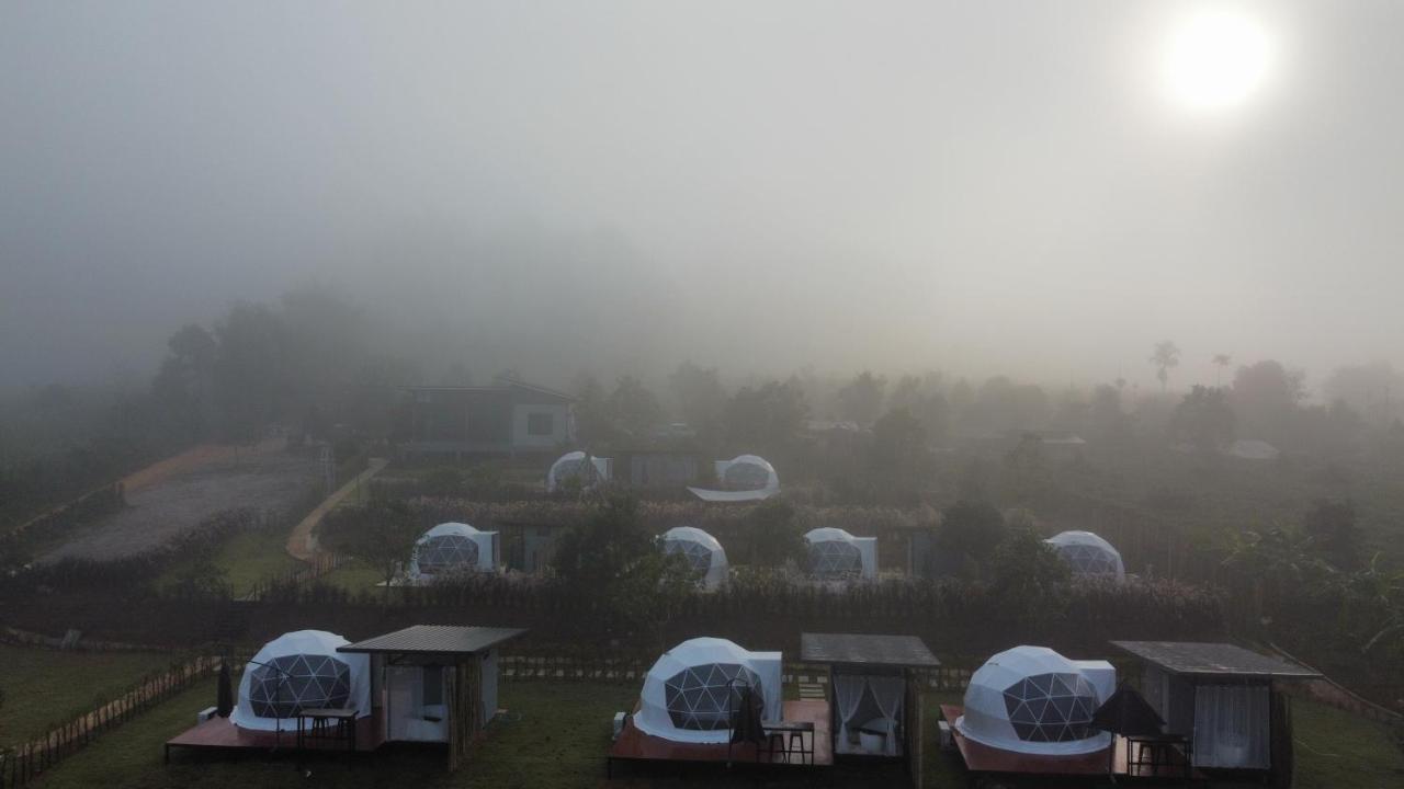 Hotel เต้นท์โดมเขาค้อ Lung Bun Camp Ban Nong Rang Chang Exterior foto